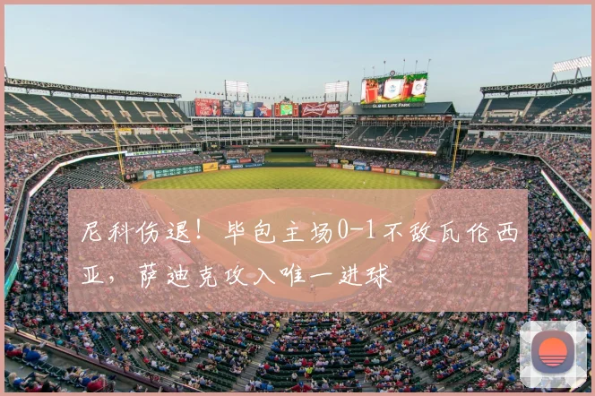 尼科伤退!毕包主场0-1不敌瓦伦西亚,萨迪克攻入唯一进球